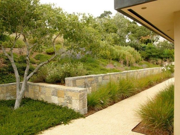backyard patio landscaping ideas sloped design on designs outdoor fire  landscape