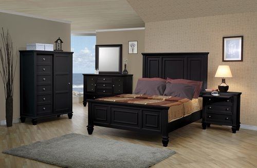 Hunter Cognac King Storage Panel Bed from Coaster | Furniture ETC
