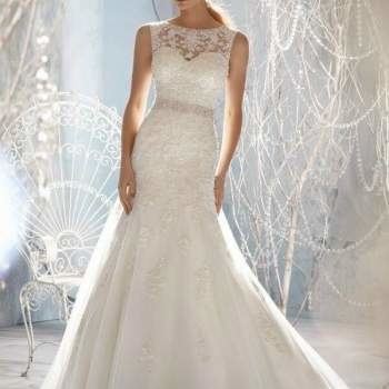 Trumpet/Mermaid Sweetheart Court Train Organza Wedding Dress With Ruffle  Beading Appliques Lace Sequins