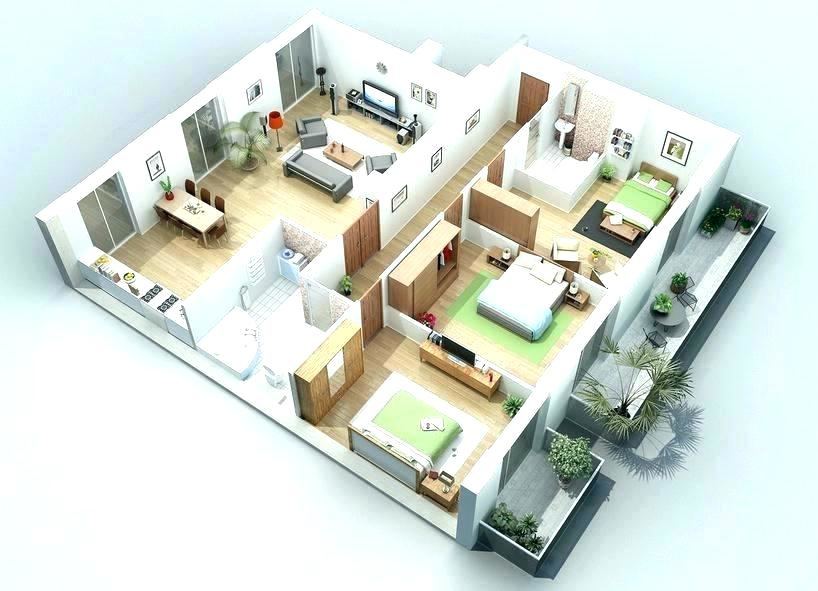 Kerala Single Bedroom Flat House Plan In Square Feet Architecture Plans