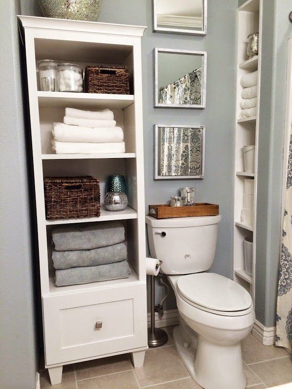 Innovative Bathroom Storage Ideas For Small Spaces Bathroom Storage Ideas,  diy, over toilet, cabinet, for hair dryers, apartment, for towels  #TinyHouse