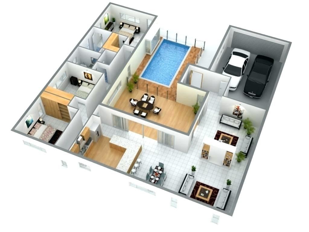 Medium Size of Modern Small House Floor Plans Free 3 Design Ground Only 4  Bedroom Elevation