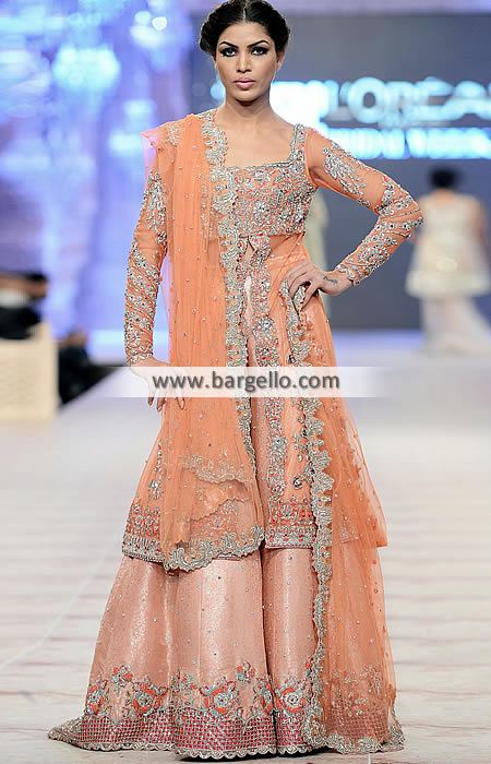 9 Beautiful Pakistani Wedding Dresses by Moraab