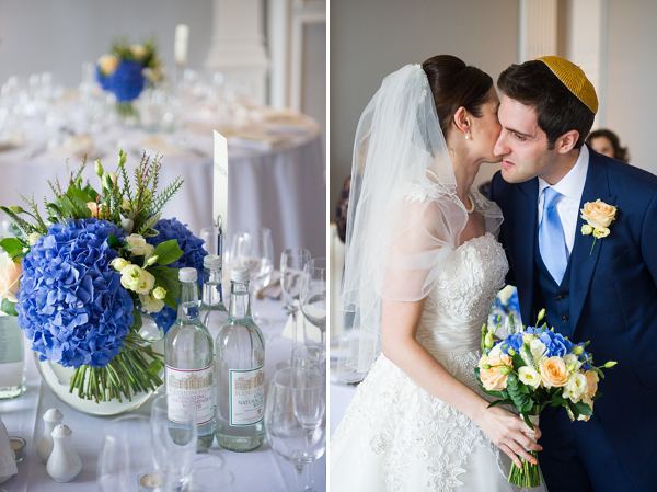 The Jewish wedding ceremony then proceeded to the Nash Conservatory,  finishing off with the huge reception party in the Orangery