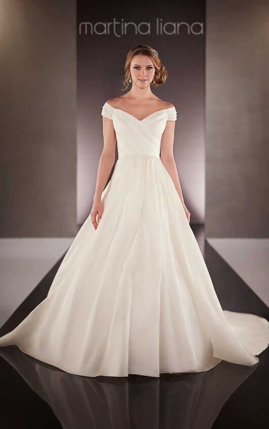 Sophia Tolli Wedding Dress Off Shoulder wedding dress