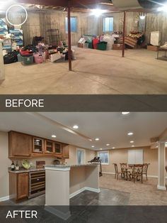 small basement ideas before and after basement living