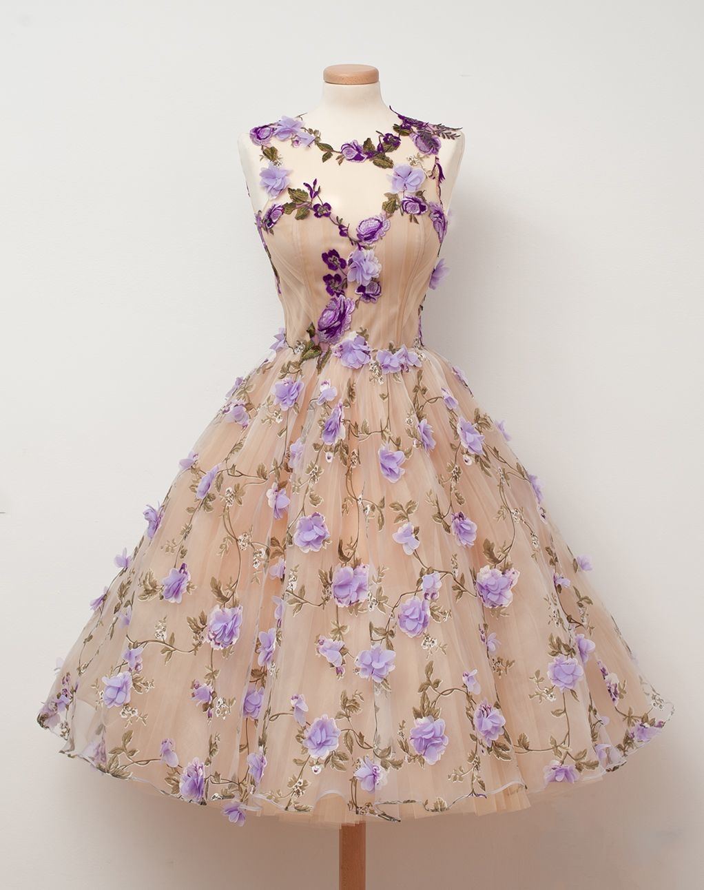 Purple Flower Girl Dresses Designer