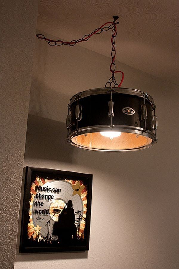 My Boho Hippy Bedroom: Records, Drum, Beaded Curtain, Dreamcatchers