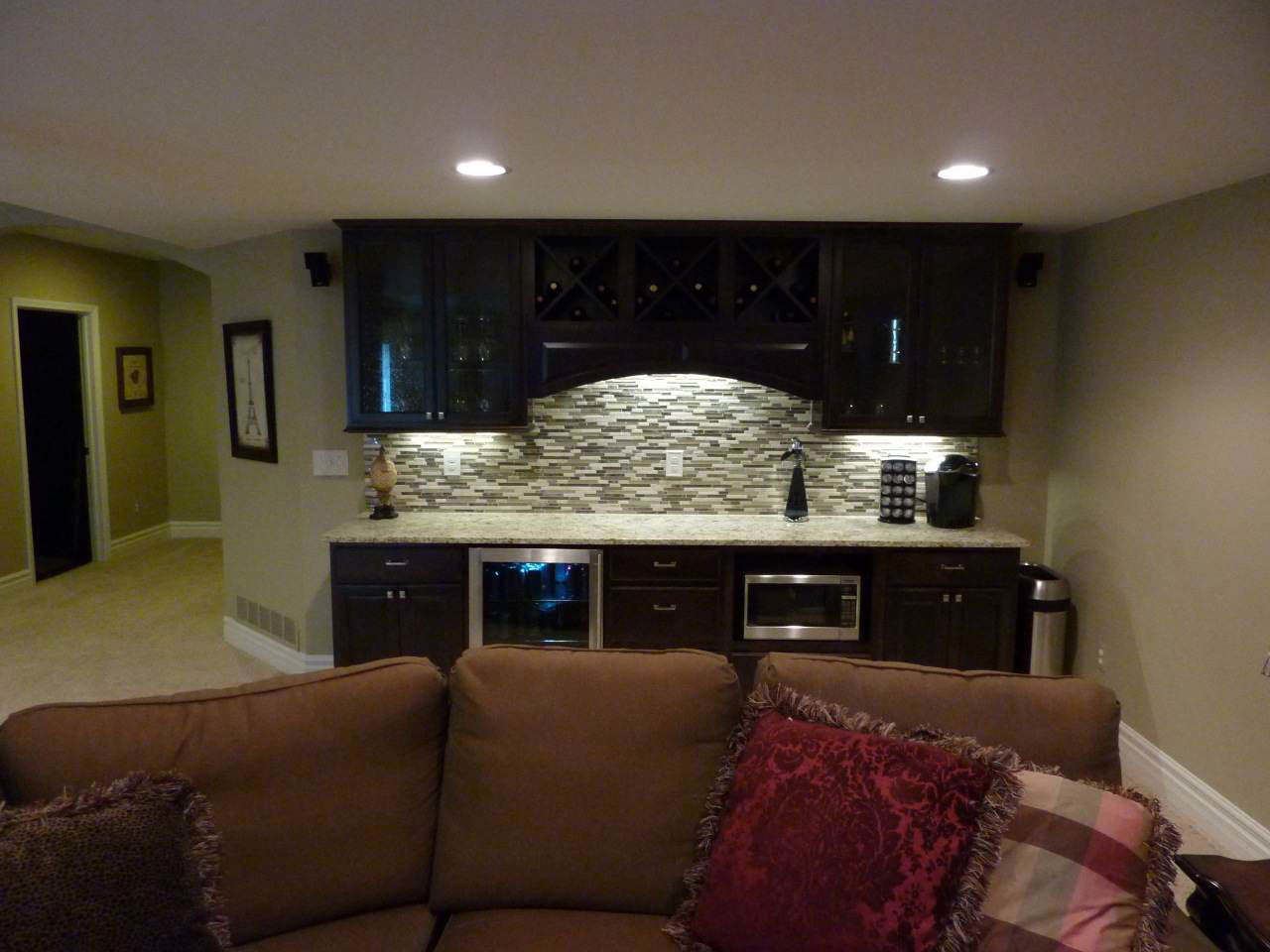 bar design ideas for basement