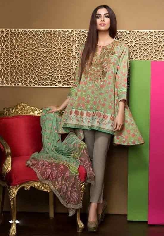 Gul Ahmed summer lawn 2013