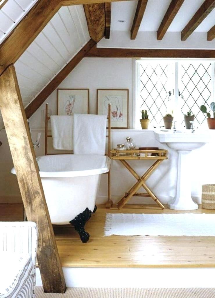 bathroom  in attic