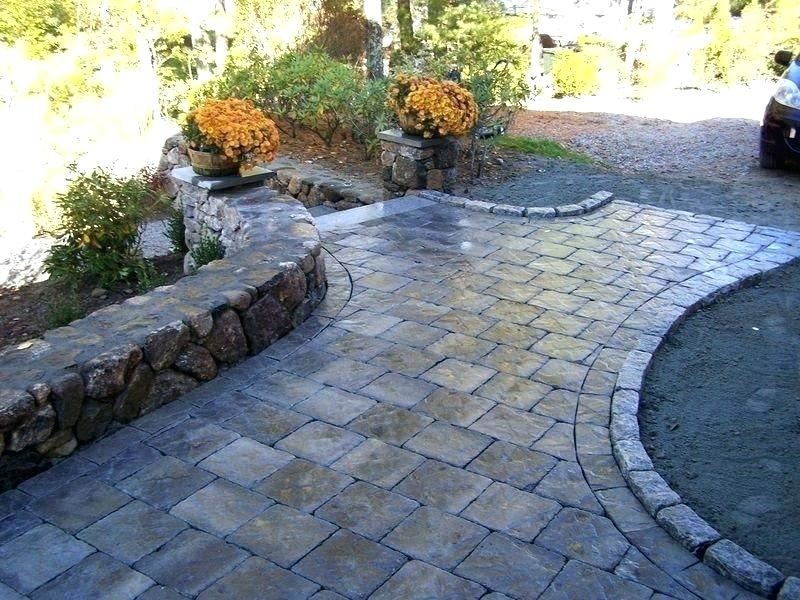 backyard patio pavers designs