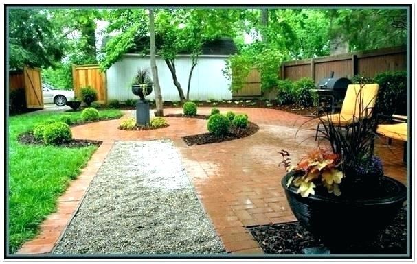 pea gravel patio ideas with brick border best of remarkable