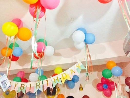 Full Size of Simple Birthday Decoration Ideas At Home In India With  Balloons For Husband Stylist