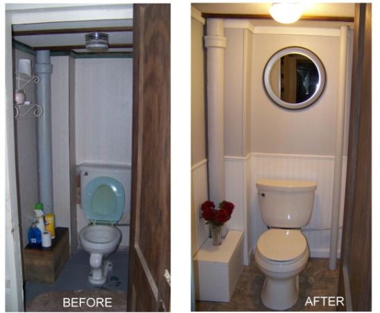 small basement  bathroom