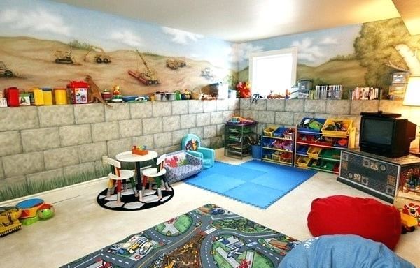 basement  playroom ideas