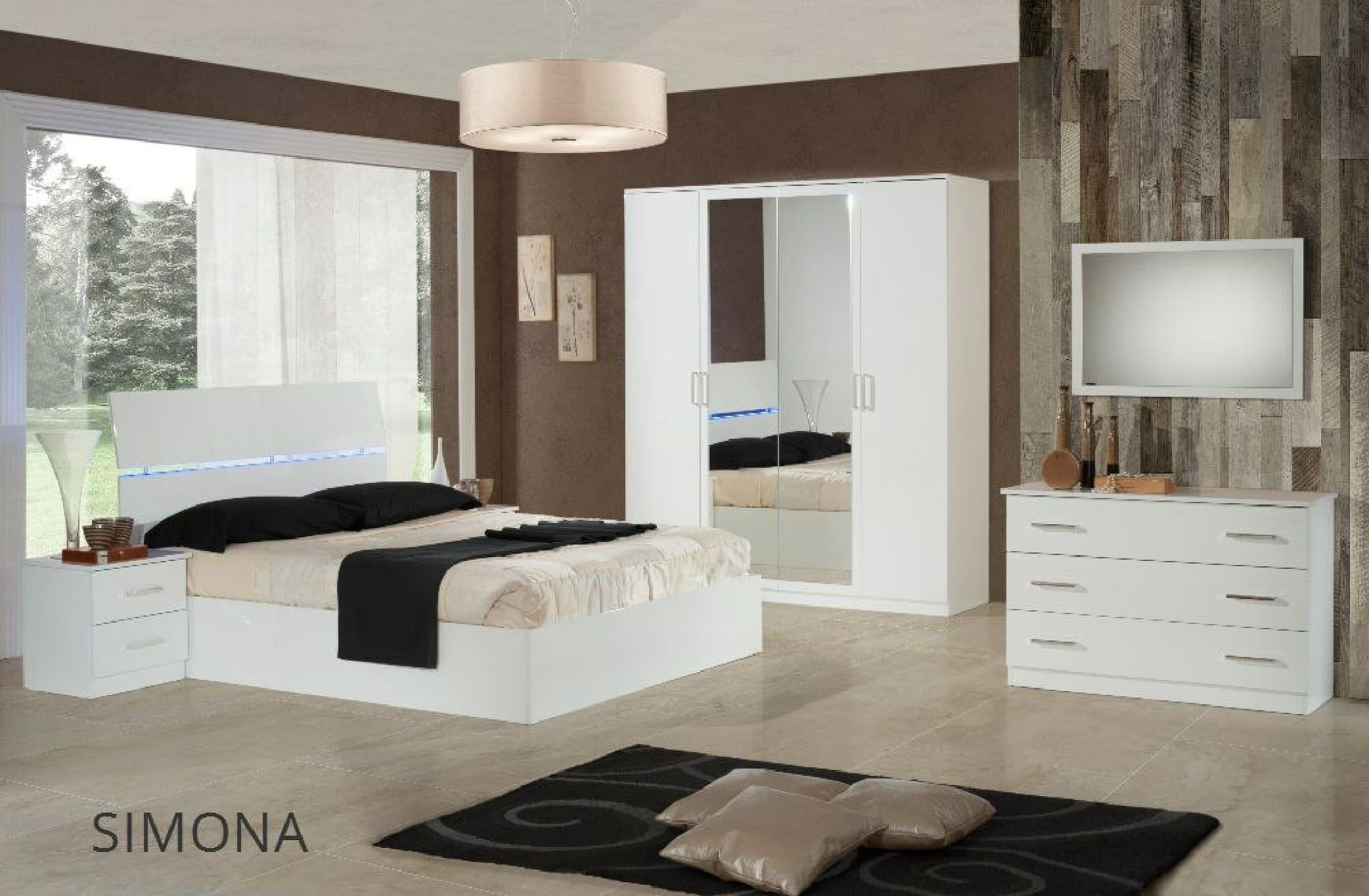 Italian Modern Contemporary Bedroom Set King Size Miss Italia by  Camelgroup, Italy