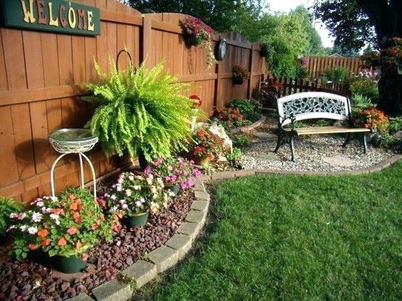 Rustic Backyard Landscaping Ideas Landscaping Ideas For Small Rectangular Backyards  Small Backyard Landscaping Ideas Desert Backyard Landscaping Ideas