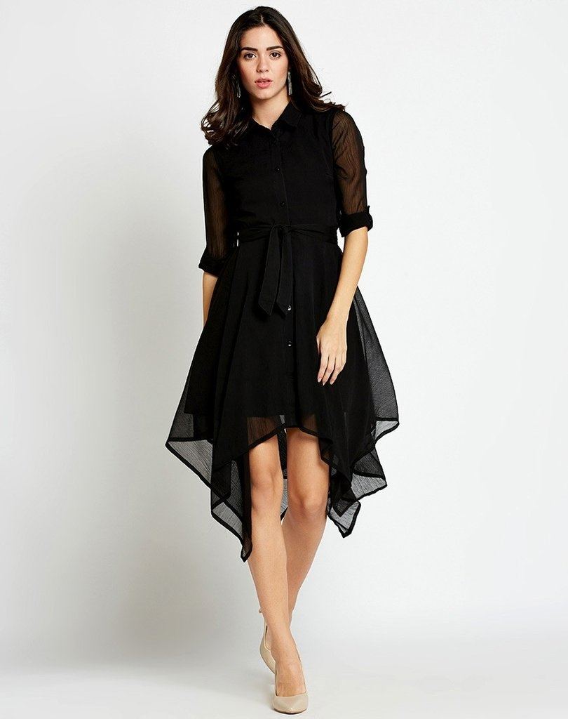 Dress Cinty Business Black