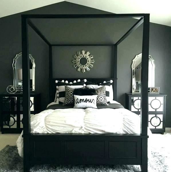 black and white red bedroom decor room living decorating ideas