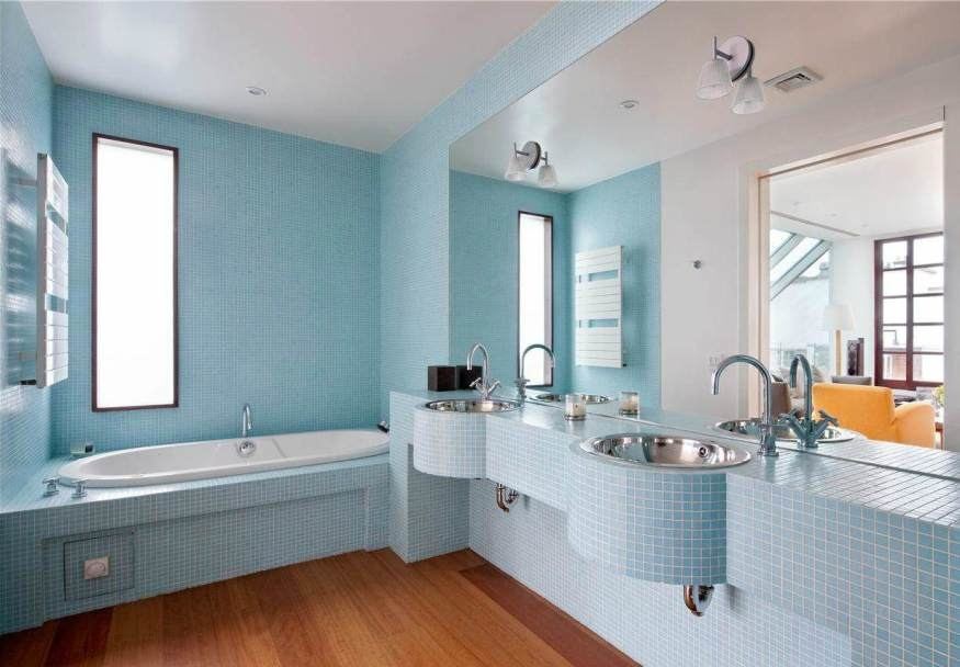 Light Blue Walls Design Ideas