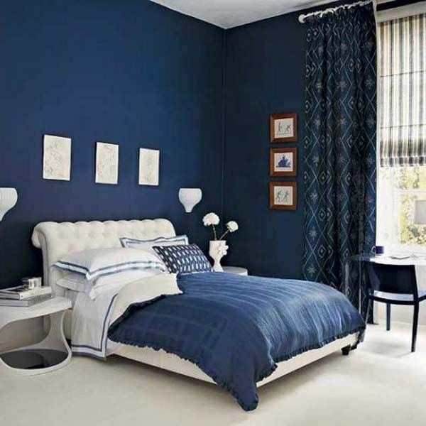 blue master bedroom ideas navy