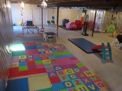 AFTER: The finished room is ideal for staging birthday parties