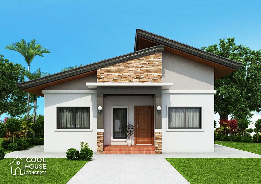 Contemporary Modern Bungalow House Modern Bungalow House With Floor Plan  Image From Post Contemporary Bungalow House