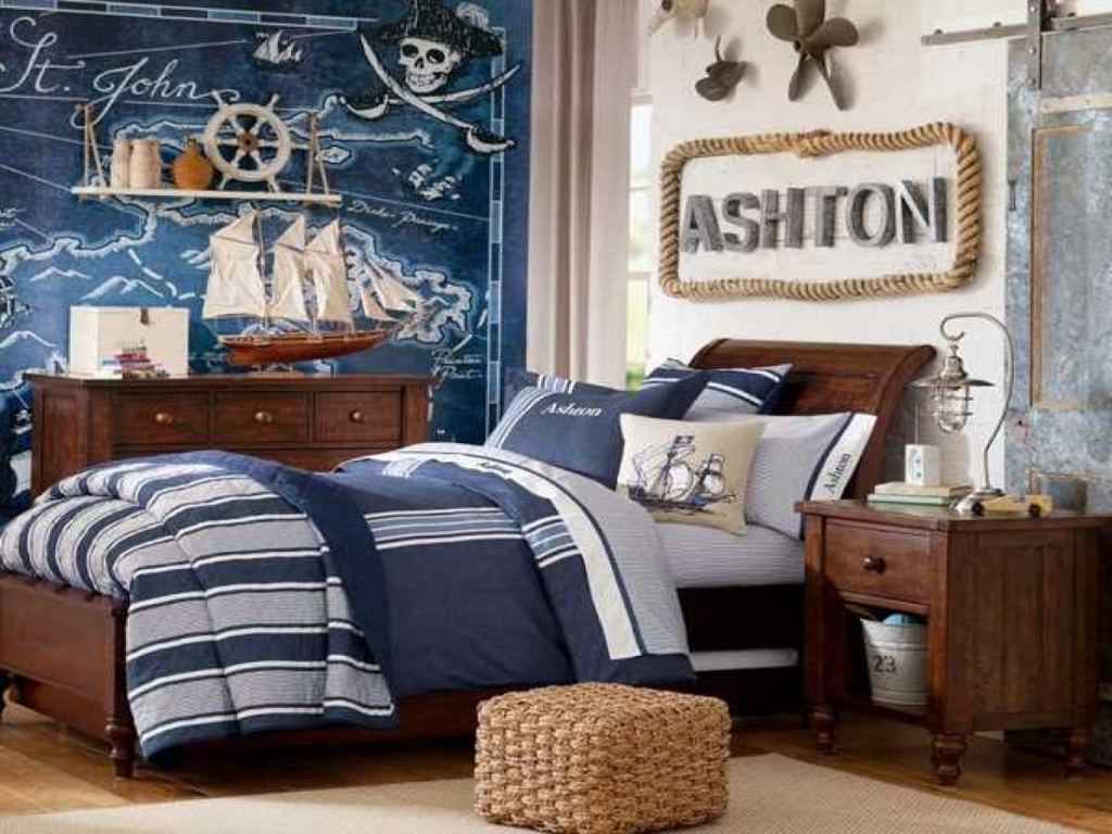 pirate bedroom decor room decoration kids best furniture ideas childrens wall