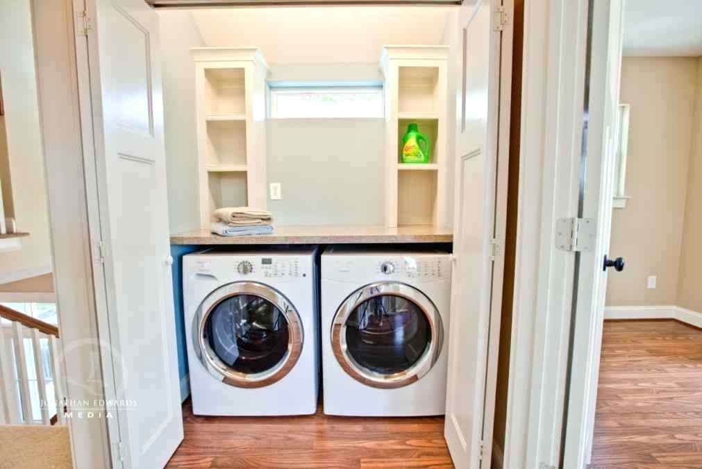 laundry closet shelf ideas