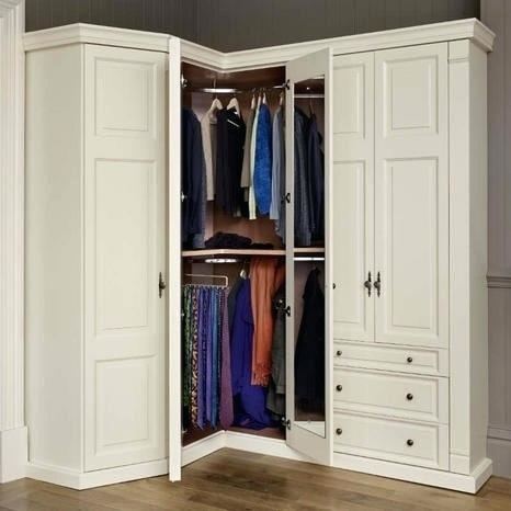 corner closet for small bedroom ideas