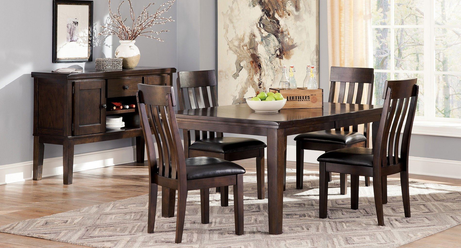 haddigan dining set counter height table 4 stools