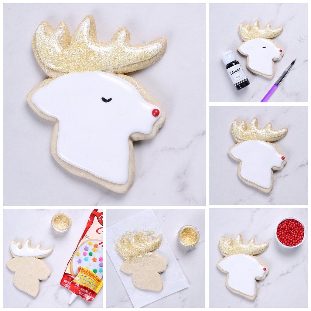 easy snowman cookies · white