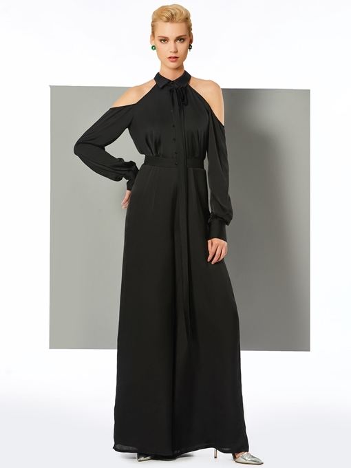 Ladies in search of black long sleeves dress should ahead here