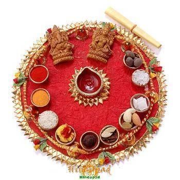 Latest Navratri Aarati (Pooja) Thali Decoration Ideas