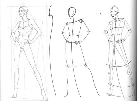 Vera Wang sketches of Kim Kardashian's wedding gown