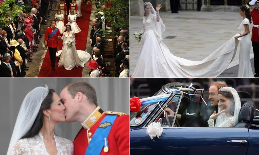 VIDEO: Pippa Middleton arrives at Westminster Abbey with bridesmaides and  pages