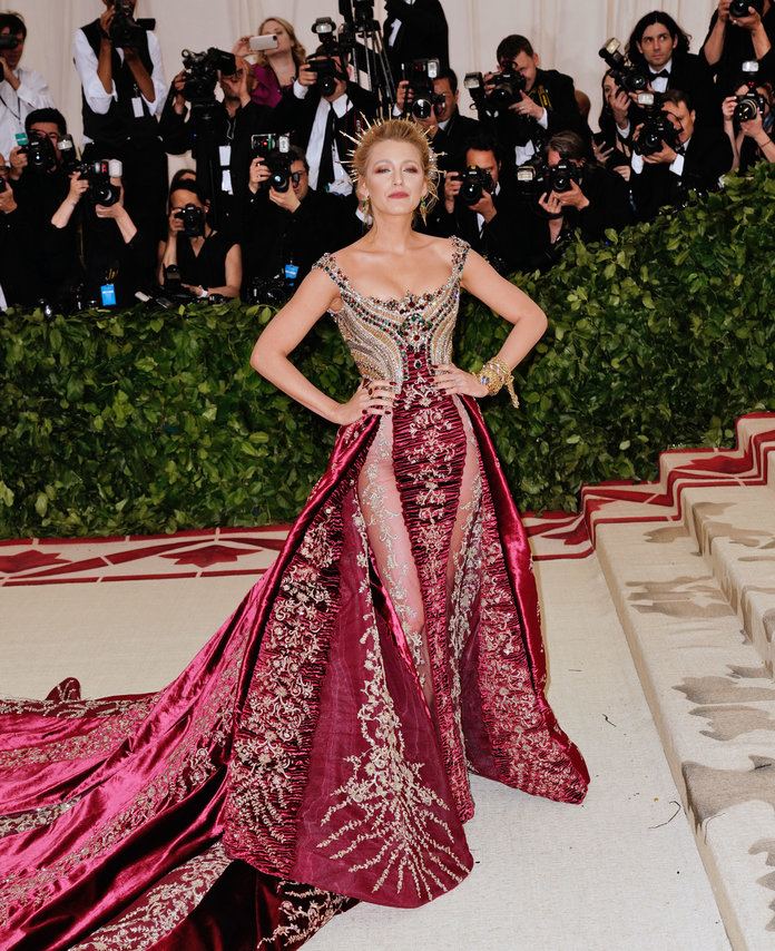 Blake Lively at the Met Gala 2017