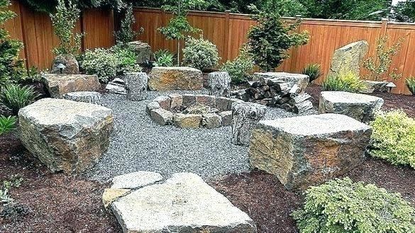 Pea Gravel Patio With Paver And Furniture : Inexpensive Pea Gravel