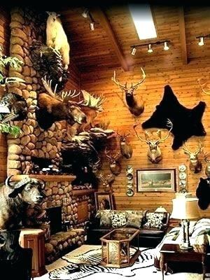 hunting lodge bedroom decor themed theme ideas