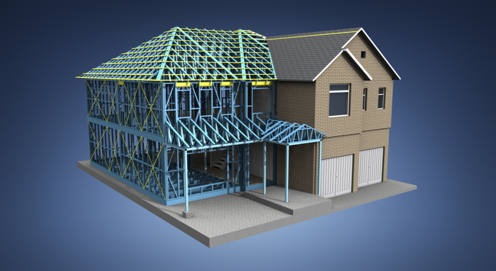 Our light steel frame buildings offer an extremely cost  effective,