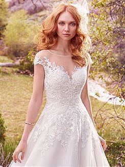 Enzoani 'Lena' size 12 new wedding dress front view