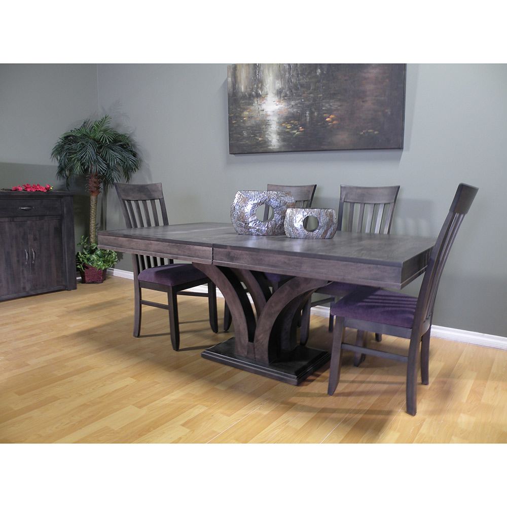 A Canadian made single pedestal dining /center table
