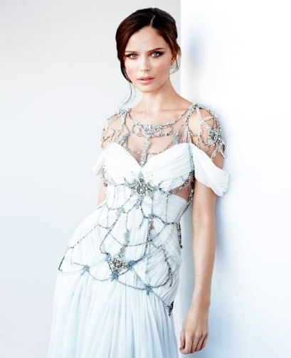 Georgina Chapman and Keren Craig, designers of Marchesa, created a gorgeous  spring and summer collection of luxury and elegance