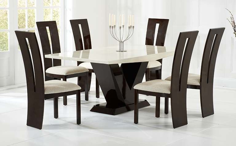 Amber Six Piece Dining Set