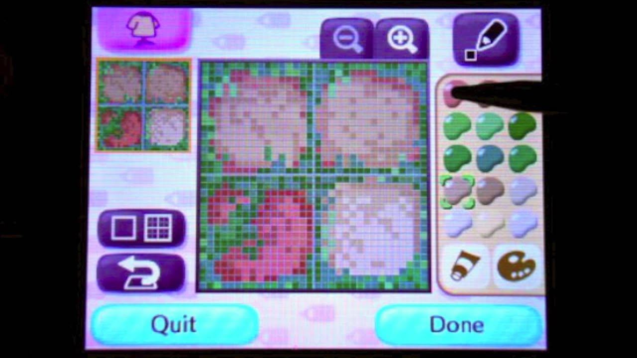 Clothes; ACNL Pro Design Tutorial: Halloween Sweater<<<< Animal  Crossing