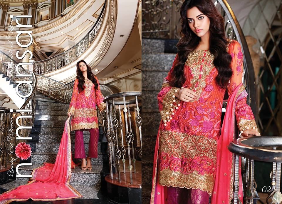 Nomi Ansari Bridal Suit, Ladies Replica Shop, Online Embroidered Dresses