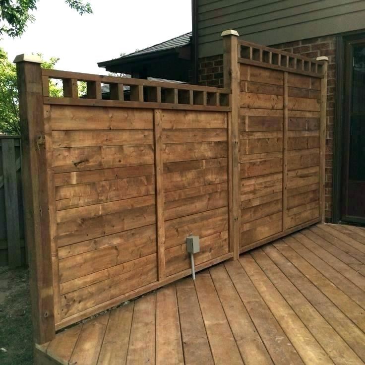 Backyard Privacy Frontyard Landscape Fence In Outdoor Wall Ideas