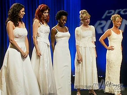 Project Runway Wedding Dress  Challenge