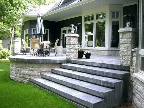 raised patio ideas